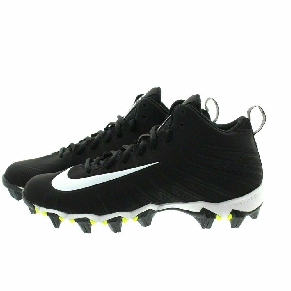 Nike FB Menace Shark Black football Cleats NWOT Men's 12 only worn once soccer​​
